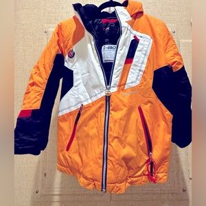 Obermeyer Boys Ski Jacket Size 8. I-Grow Jacket with Hood.